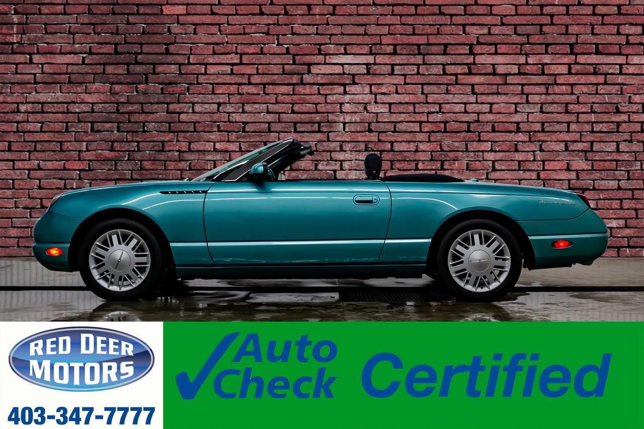 2002 Ford Thunderbird Premium Convertible w/Hardtop & Soft top