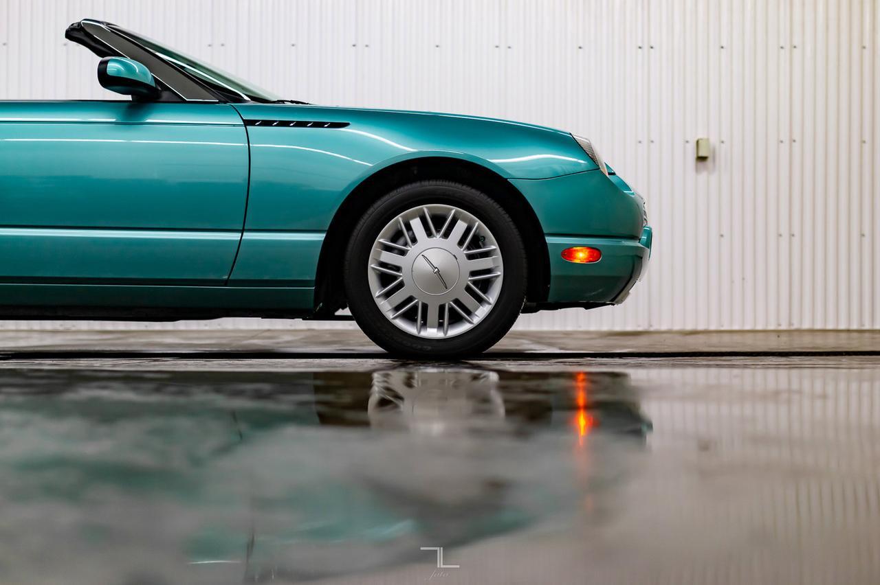 2002 Ford Thunderbird Premium Convertible w/Hardtop & Soft top Red Deer AB