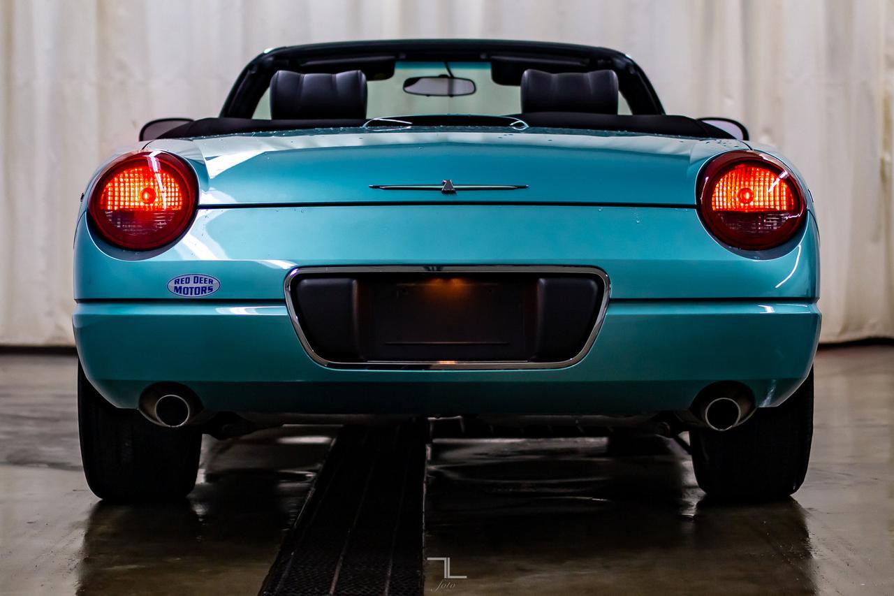 2002 Ford Thunderbird Premium Convertible w/Hardtop & Soft top Red Deer AB
