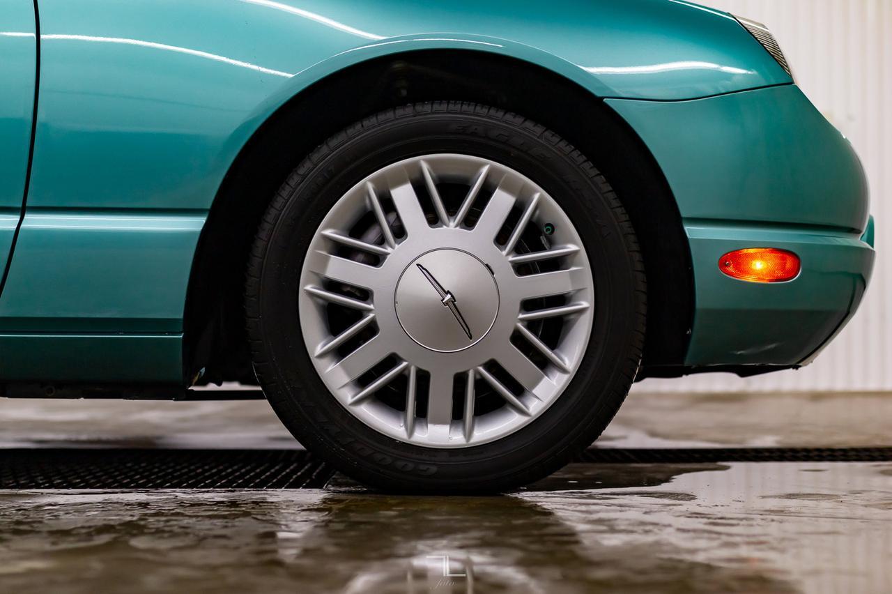 2002 Ford Thunderbird Premium Convertible w/Hardtop & Soft top Red Deer AB