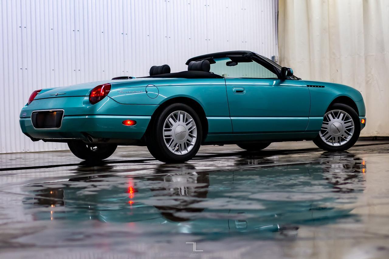 2002 Ford Thunderbird Premium Convertible w/Hardtop & Soft top Red Deer AB