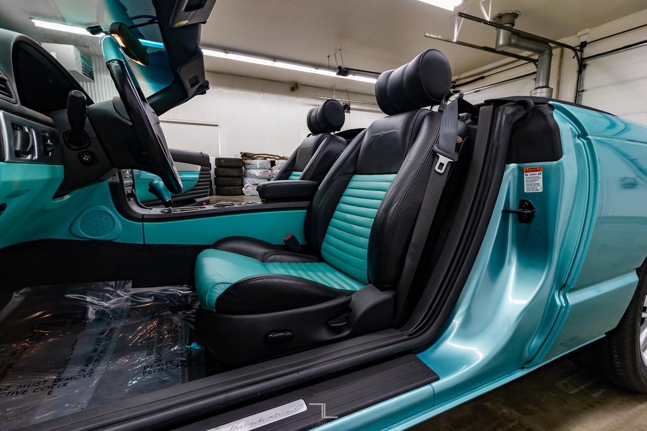 2002 Ford Thunderbird Premium Convertible w/Hardtop & Soft top Red Deer AB