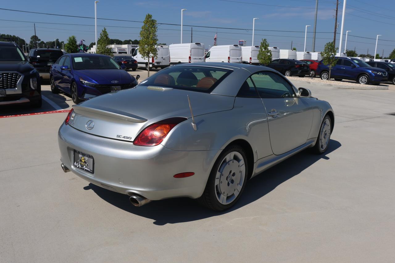 2002 LEXUS SC 430 Houston TX
