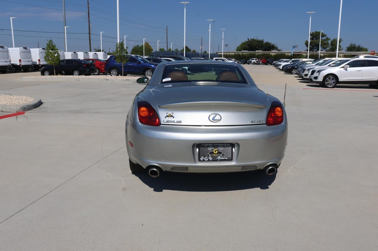 2002 LEXUS SC 430 Houston TX