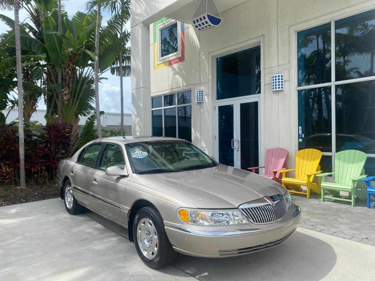 2002 Lincoln Continental LOW MILES 60,071 1 OWNER FLORIDA Pompano Beach FL