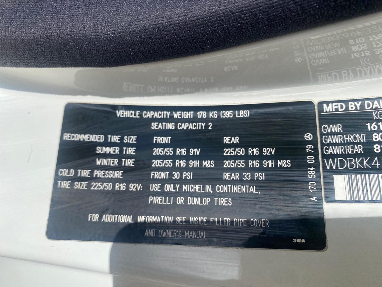 2002 Mercedes-Benz SLK-Class 2.3L SLK CONV LOW MILES 48,941 Pompano Beach FL