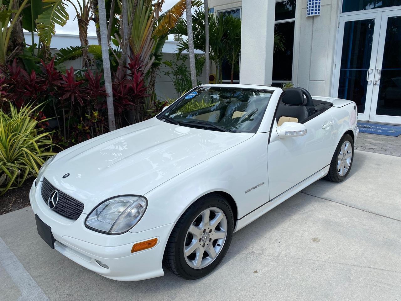 2002 Mercedes-Benz SLK-Class 2.3L SLK CONV LOW MILES 48,941 Pompano Beach FL