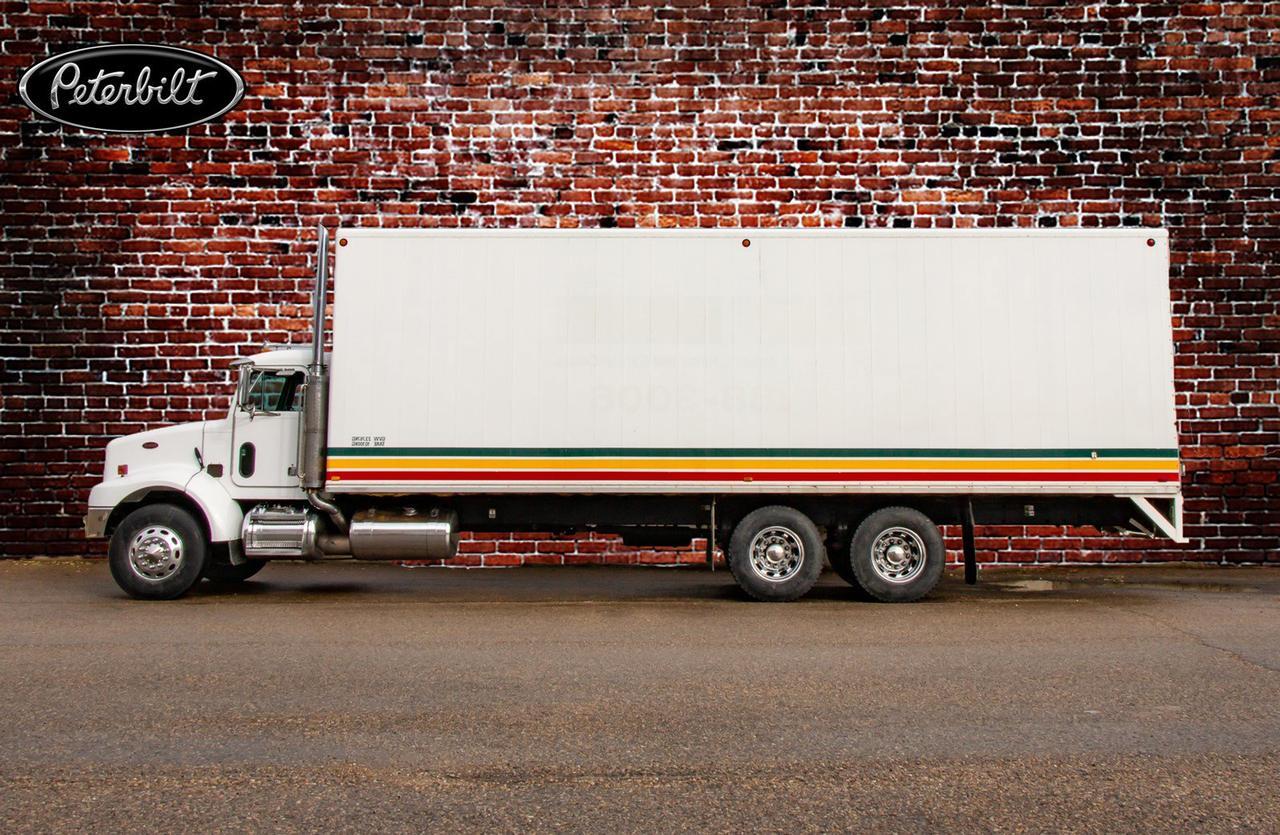 2002 PETERBUILT 330 TA CUBE VAN