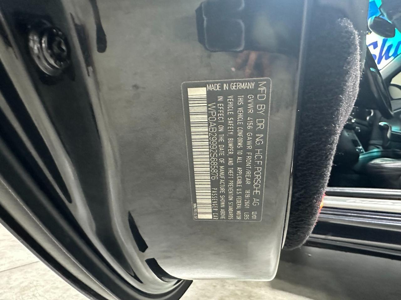 2002 Porsche 911 Turbo Manual Houston TX