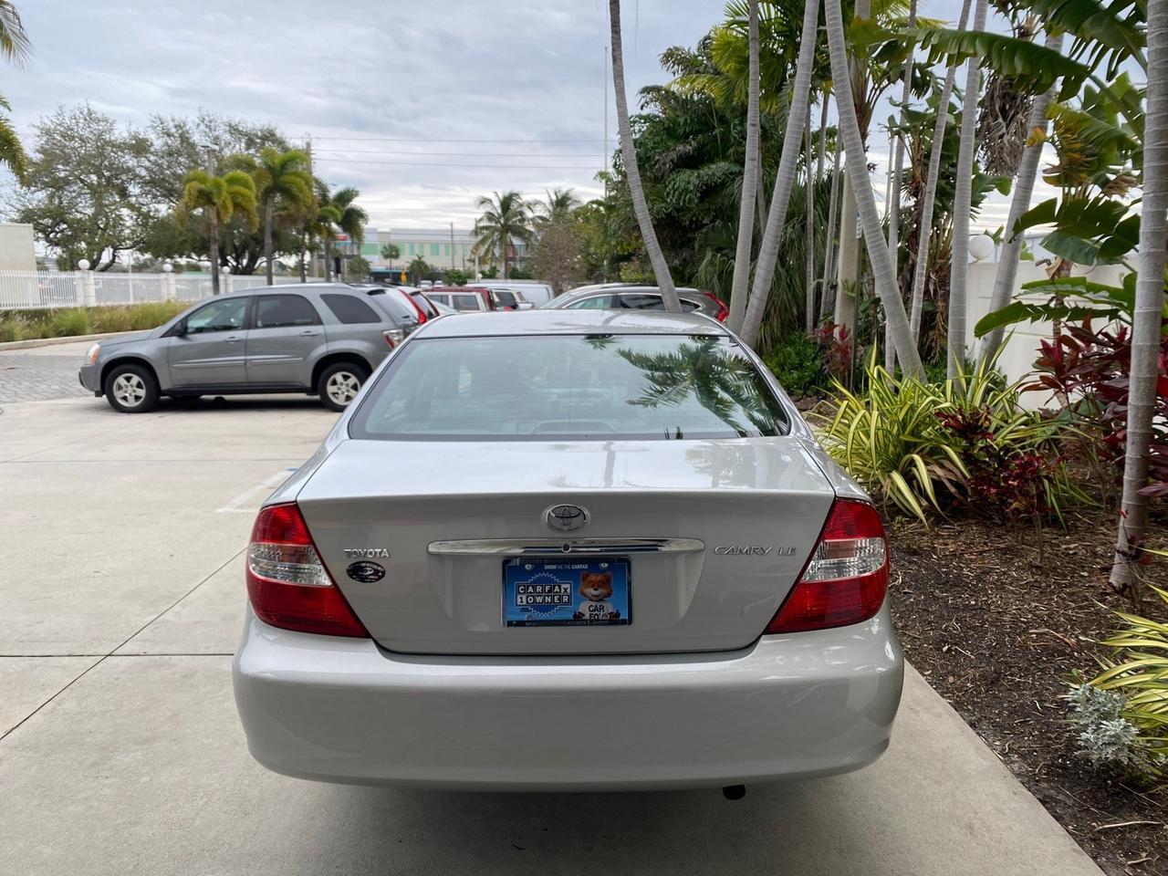 2002 Toyota Camry LE 4CYL LOW MILES 43,045 1 OWNER Pompano Beach FL