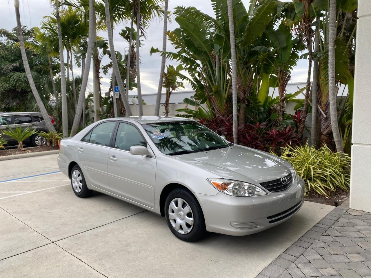2002 Toyota Camry LE 4CYL LOW MILES 43,045 1 OWNER Pompano Beach FL
