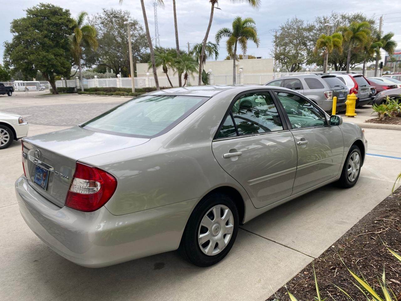 2002 Toyota Camry LE 4CYL LOW MILES 43,045 1 OWNER Pompano Beach FL
