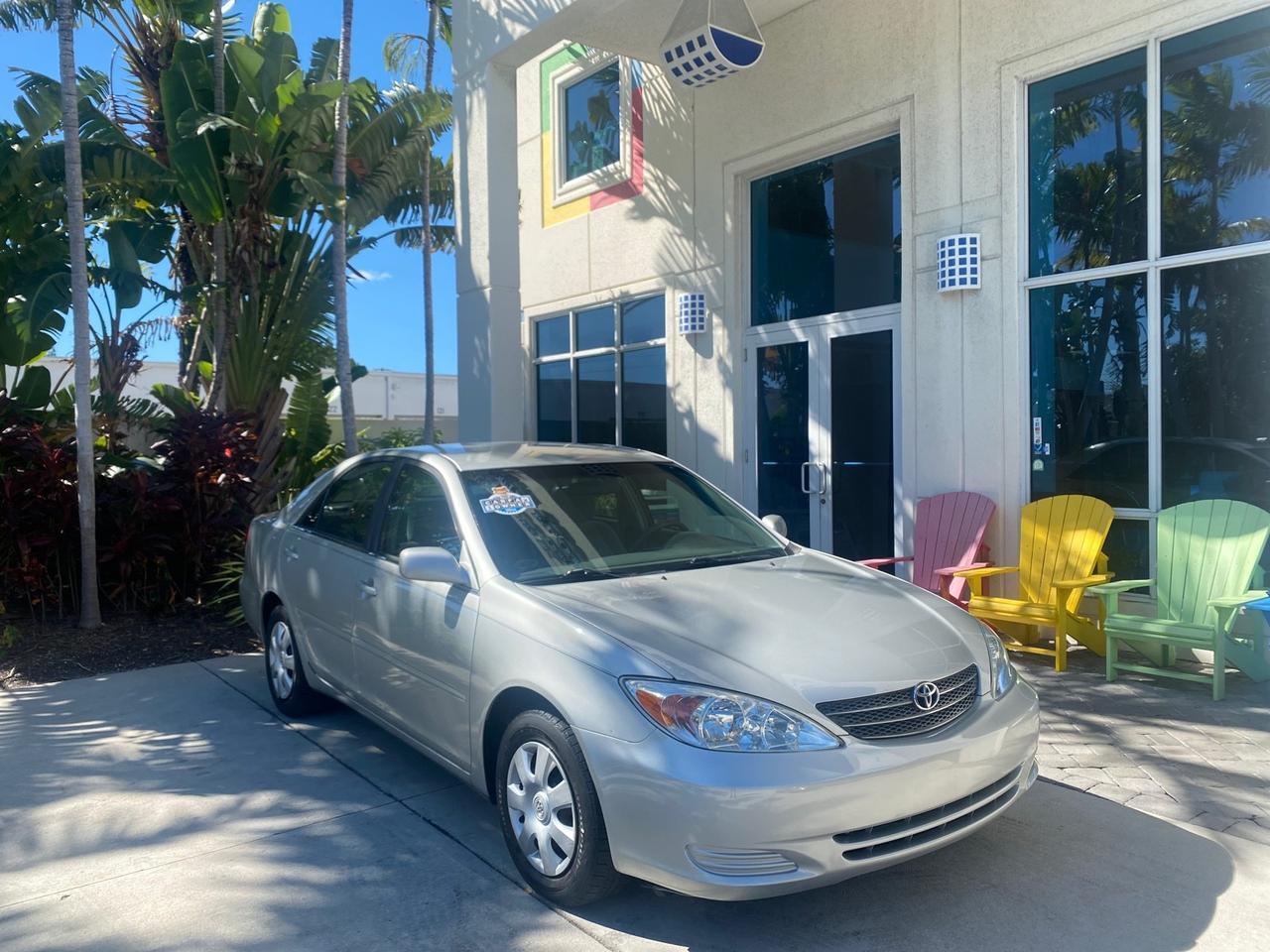 2002 Toyota Camry LE LOW MILES 66,209 1 OWNER Pompano Beach FL
