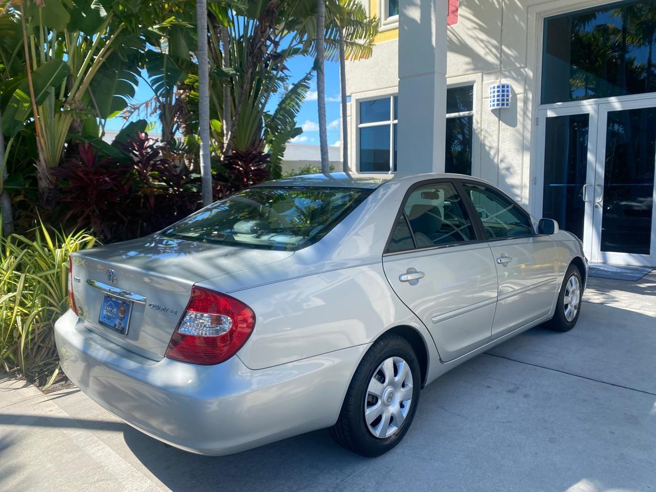 2002 Toyota Camry LE LOW MILES 66,209 1 OWNER Pompano Beach FL