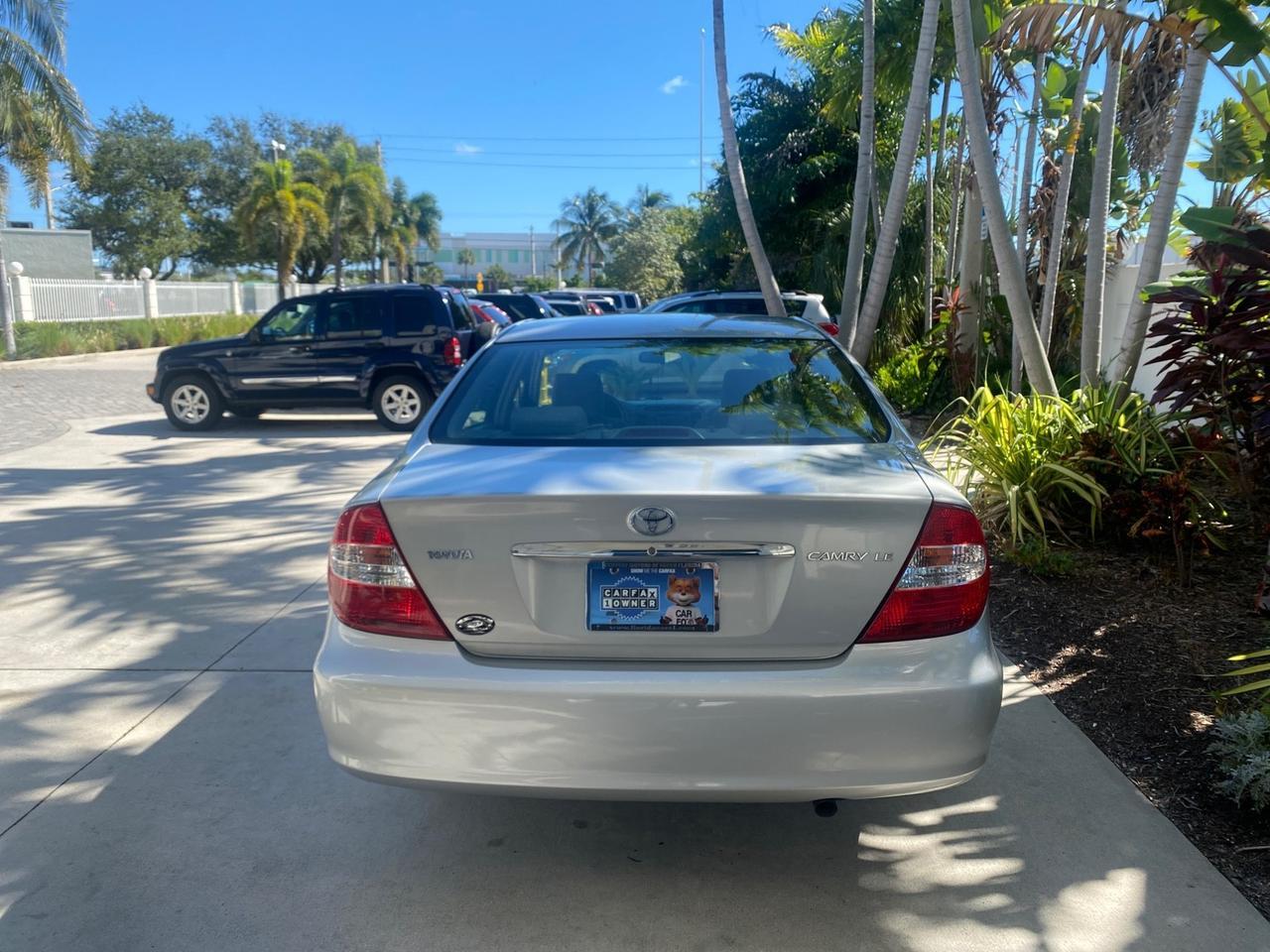2002 Toyota Camry LE LOW MILES 66,209 1 OWNER Pompano Beach FL