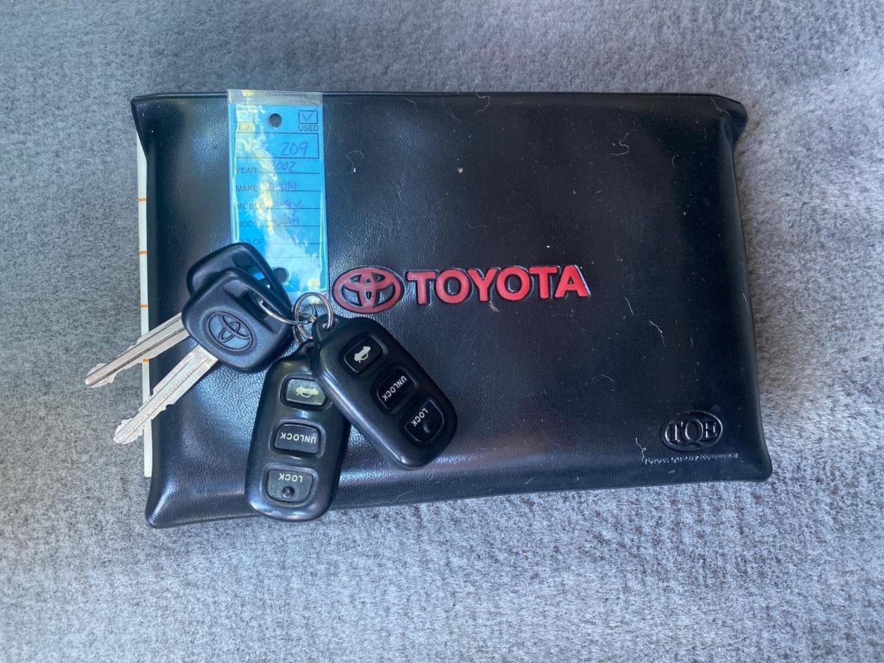 2002 Toyota Camry LE LOW MILES 66,209 1 OWNER Pompano Beach FL