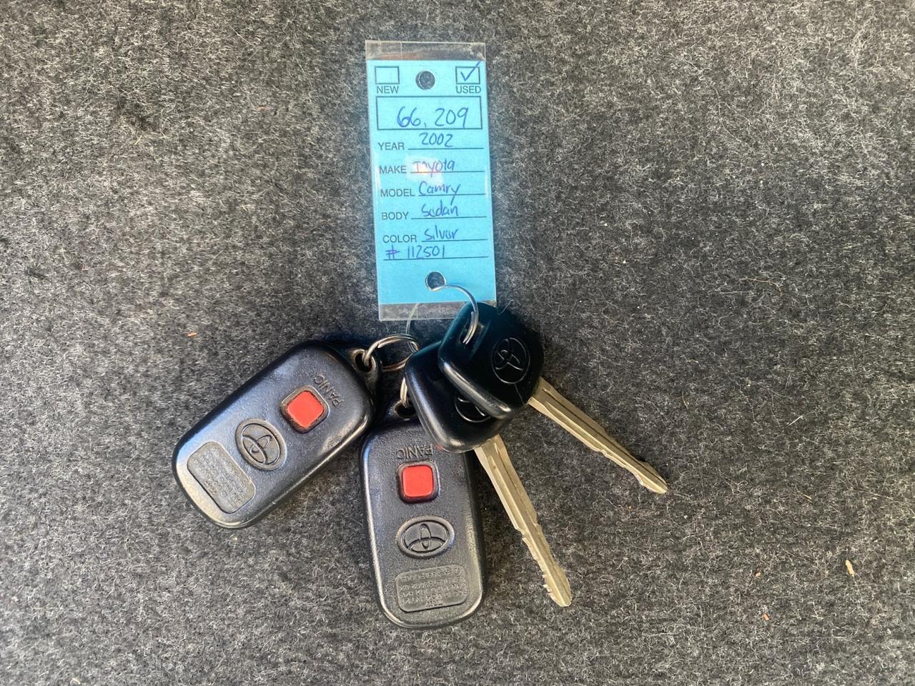 2002 Toyota Camry LE LOW MILES 66,209 1 OWNER Pompano Beach FL