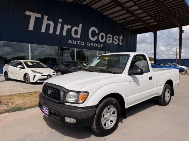 White 2002 Toyota Tacoma Pickup Truck Rear-Wheel Drive Manual