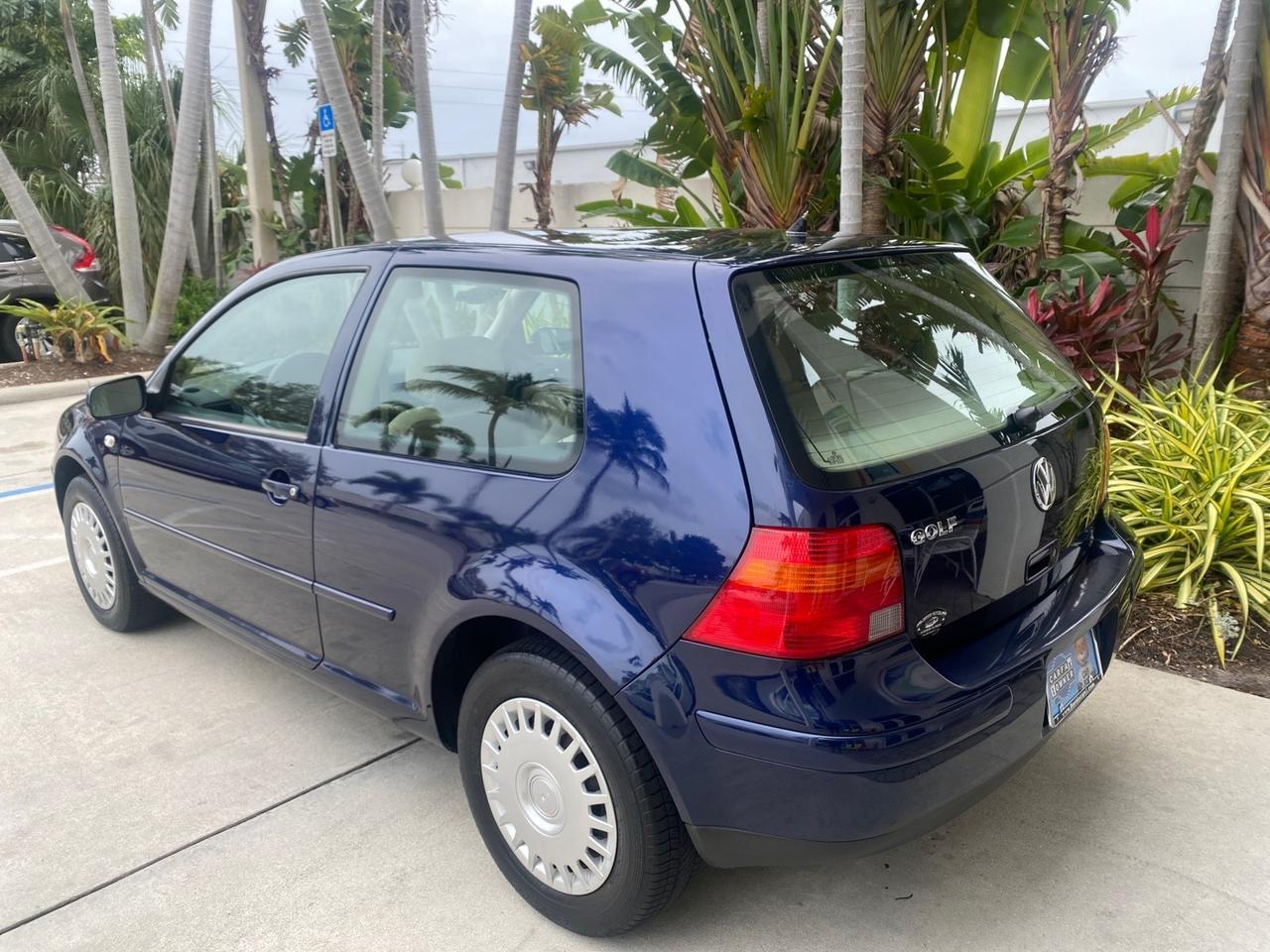 2002 Volkswagen Golf GL LOW MILES 39,298 1 OWNER Pompano Beach FL