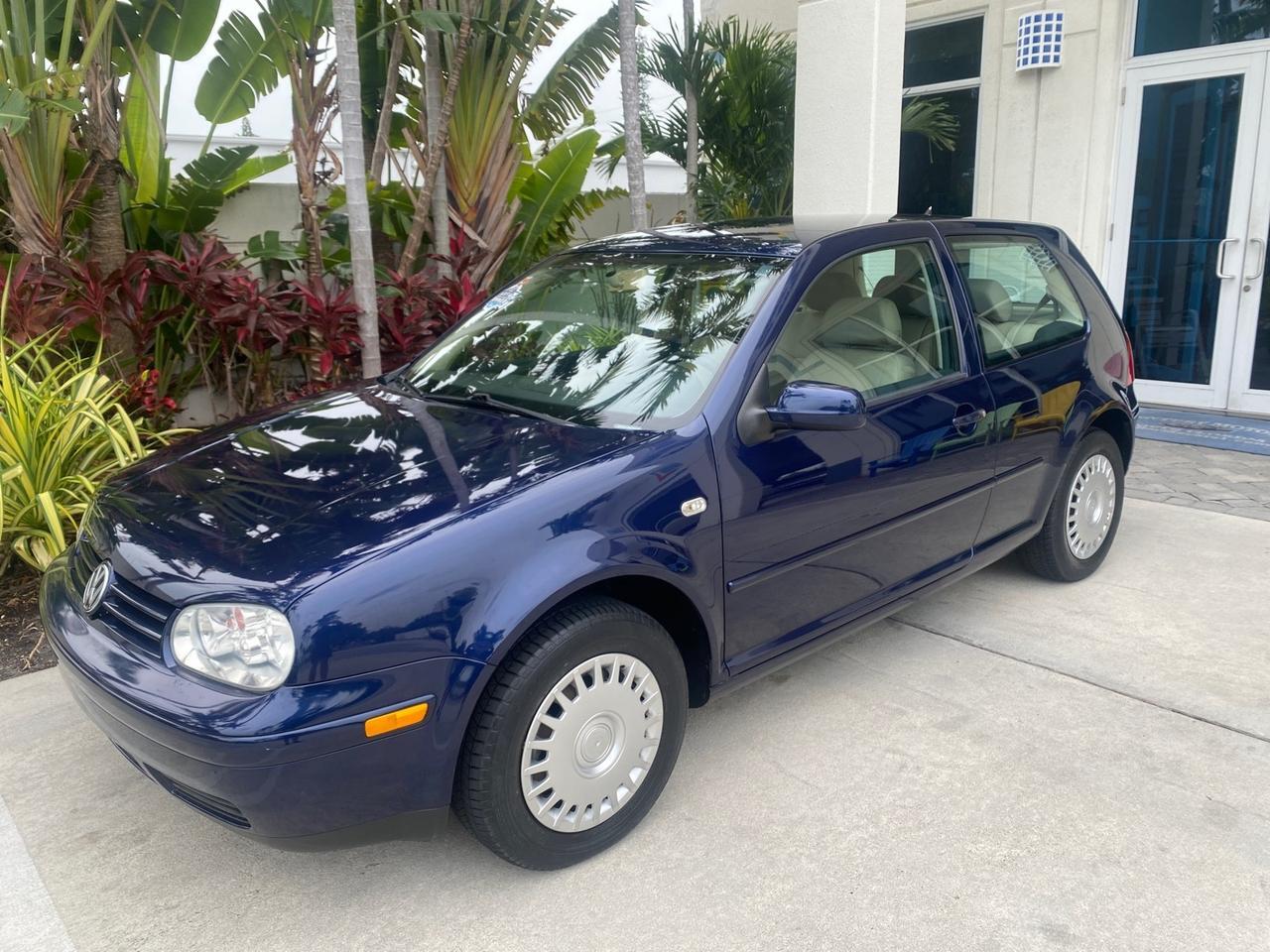 2002 Volkswagen Golf GL LOW MILES 39,298 1 OWNER Pompano Beach FL