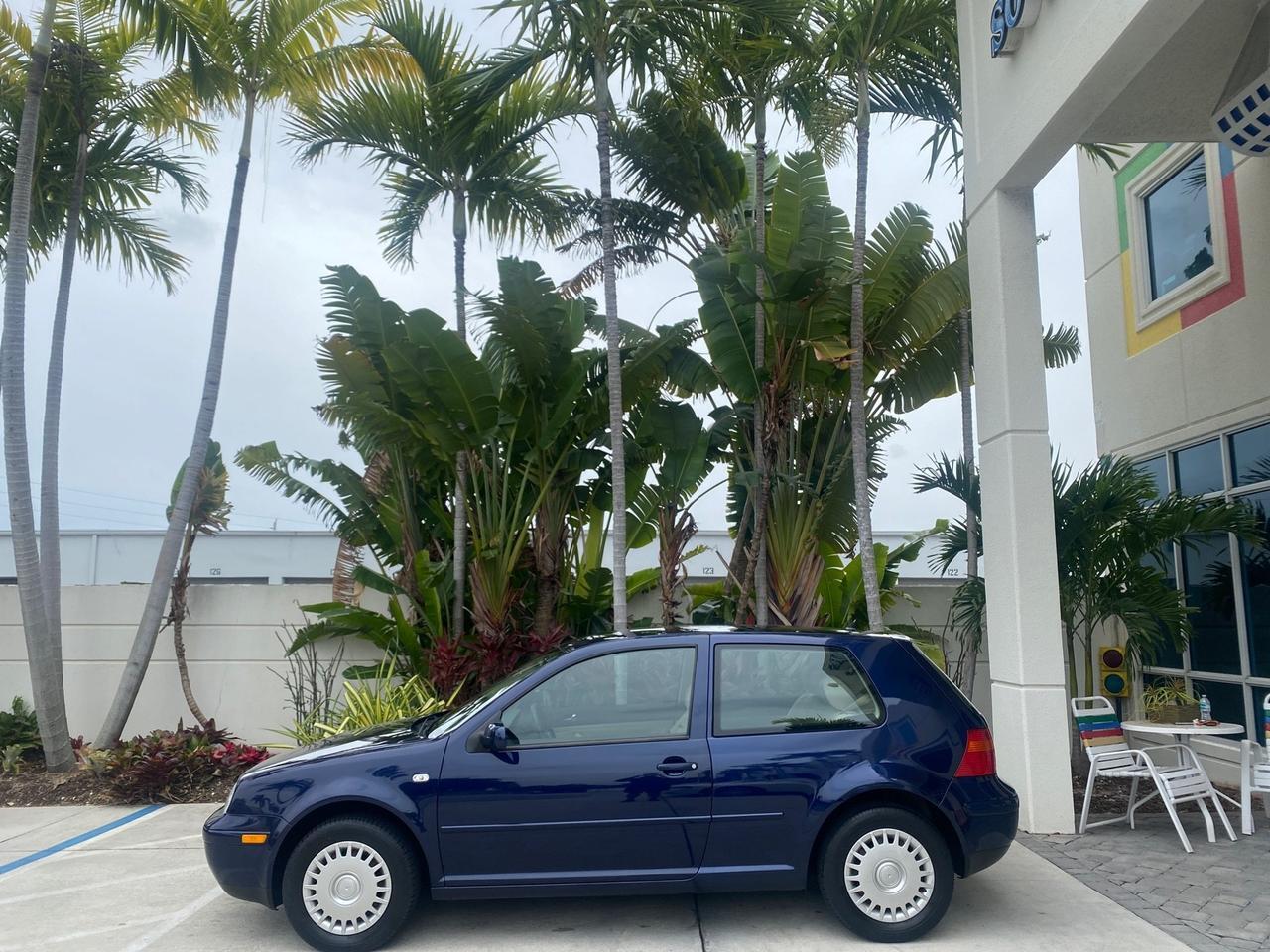 2002 Volkswagen Golf GL LOW MILES 39,298 1 OWNER Pompano Beach FL