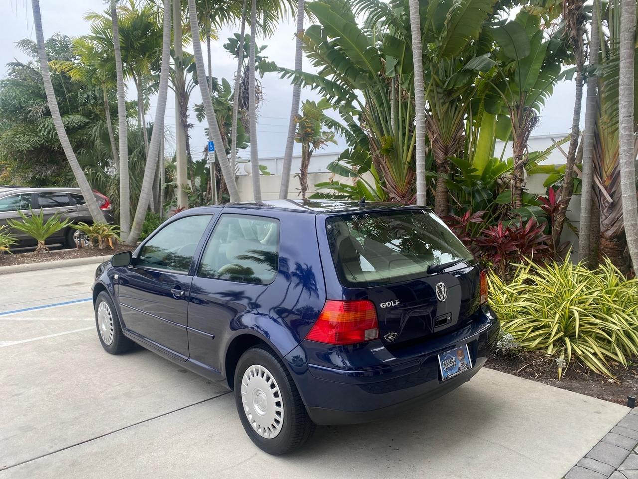 2002 Volkswagen Golf GL LOW MILES 39,298 1 OWNER Pompano Beach FL
