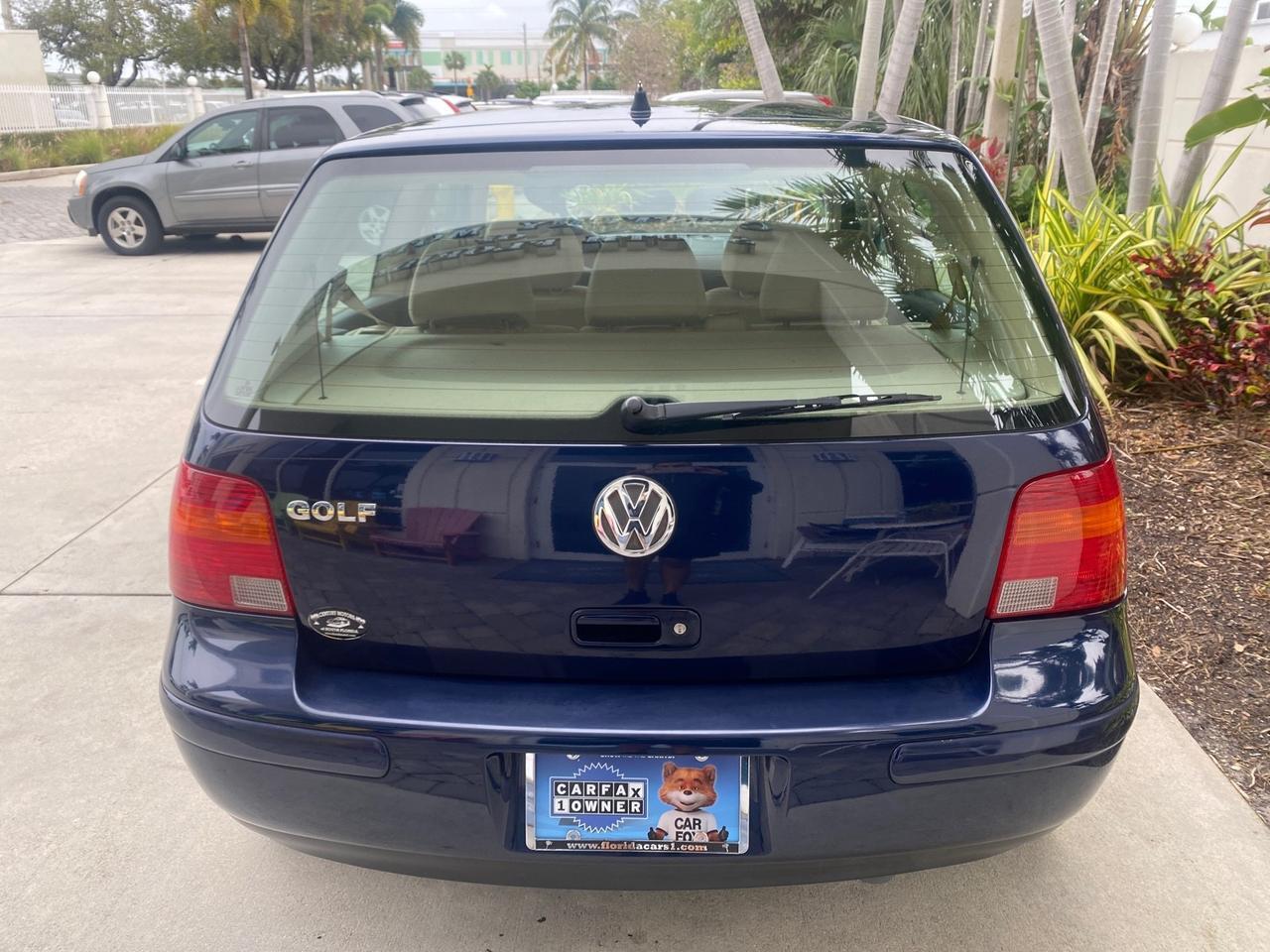 2002 Volkswagen Golf GL LOW MILES 39,298 1 OWNER Pompano Beach FL