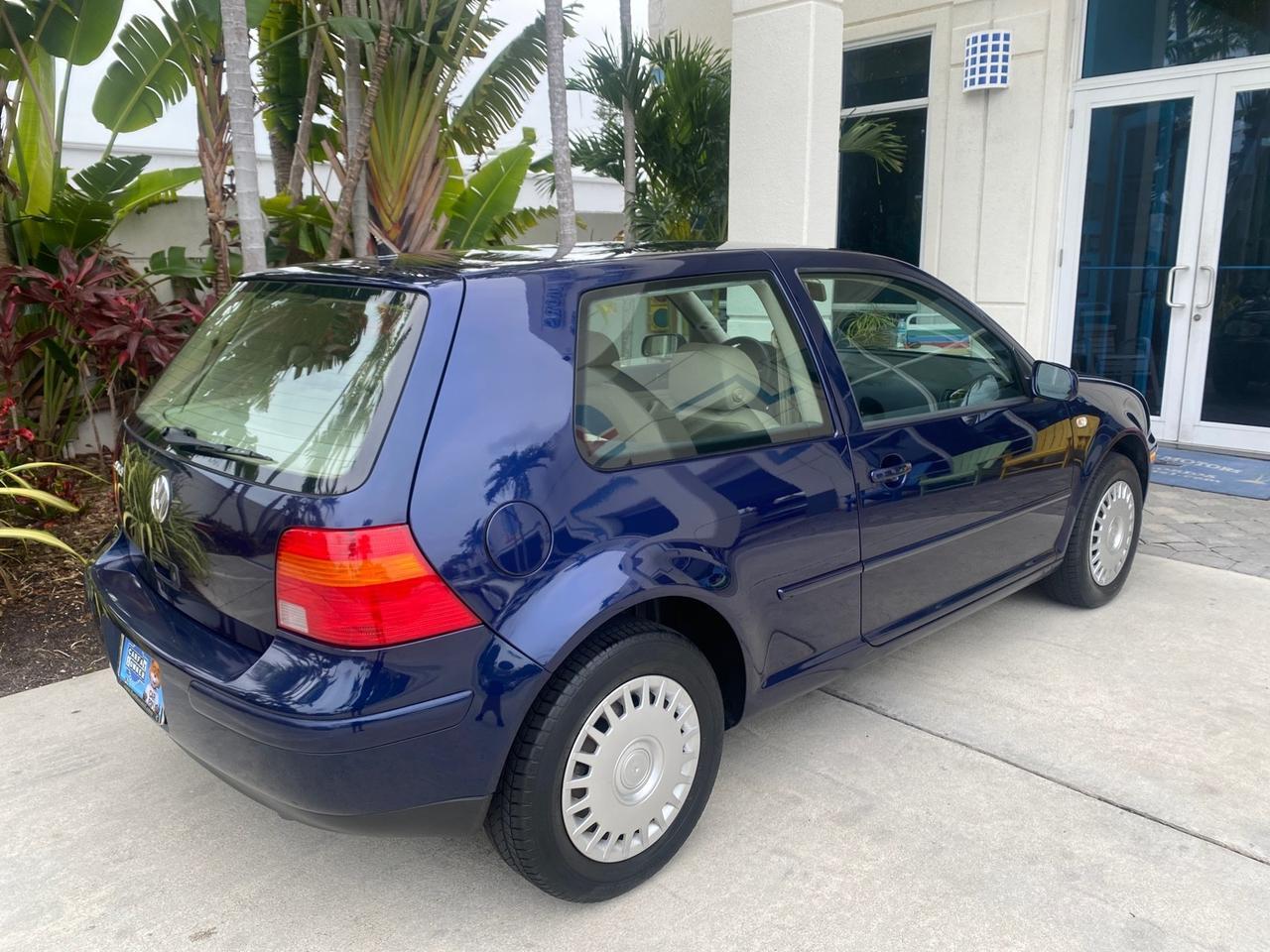 2002 Volkswagen Golf GL LOW MILES 39,298 1 OWNER Pompano Beach FL