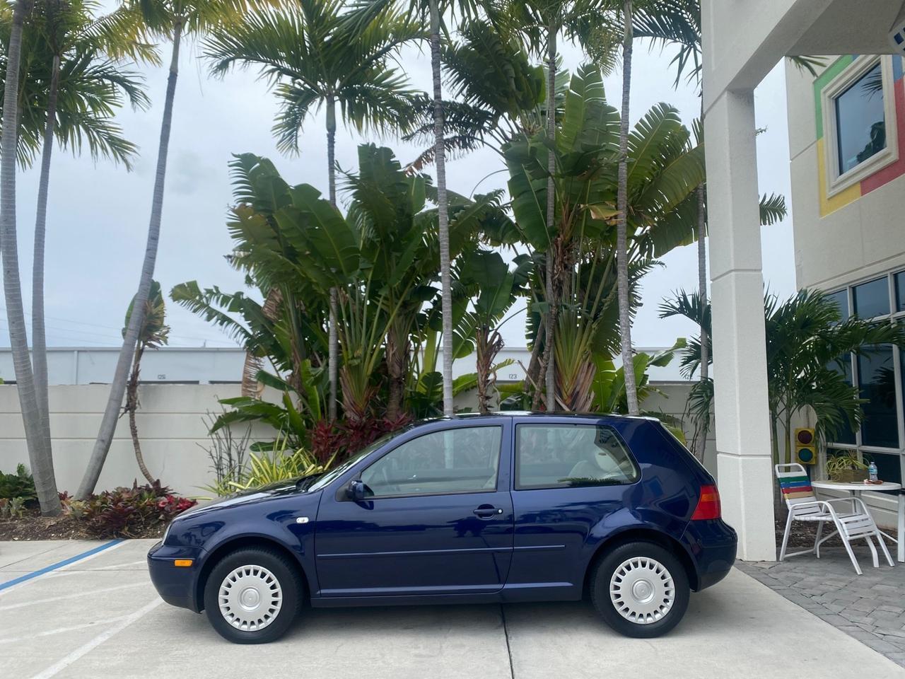 2002 Volkswagen Golf GL LOW MILES 39,298 1 OWNER Pompano Beach FL