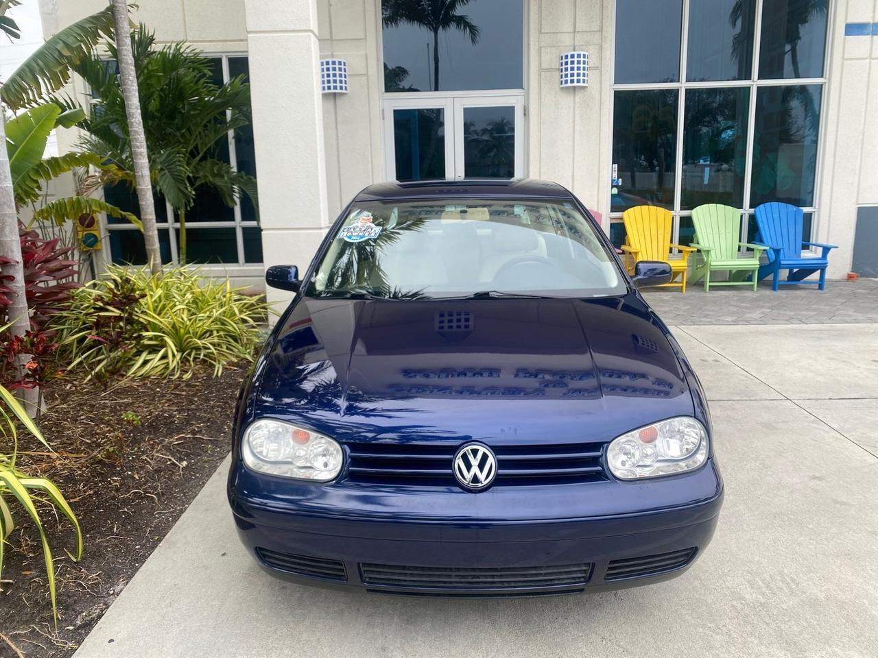 2002 Volkswagen Golf GL LOW MILES 39,298 1 OWNER Pompano Beach FL