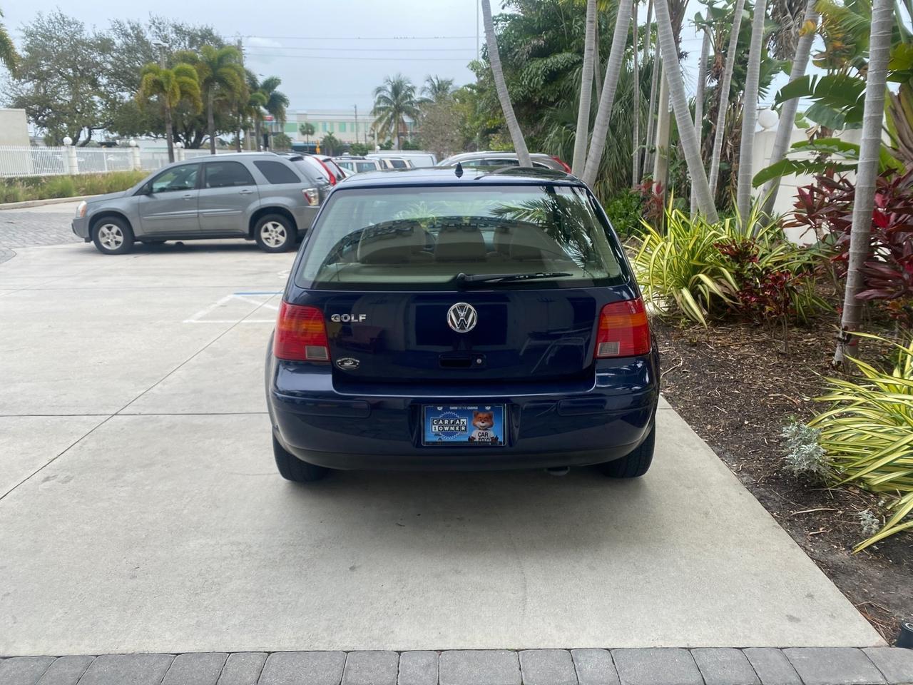 2002 Volkswagen Golf GL LOW MILES 39,298 1 OWNER Pompano Beach FL