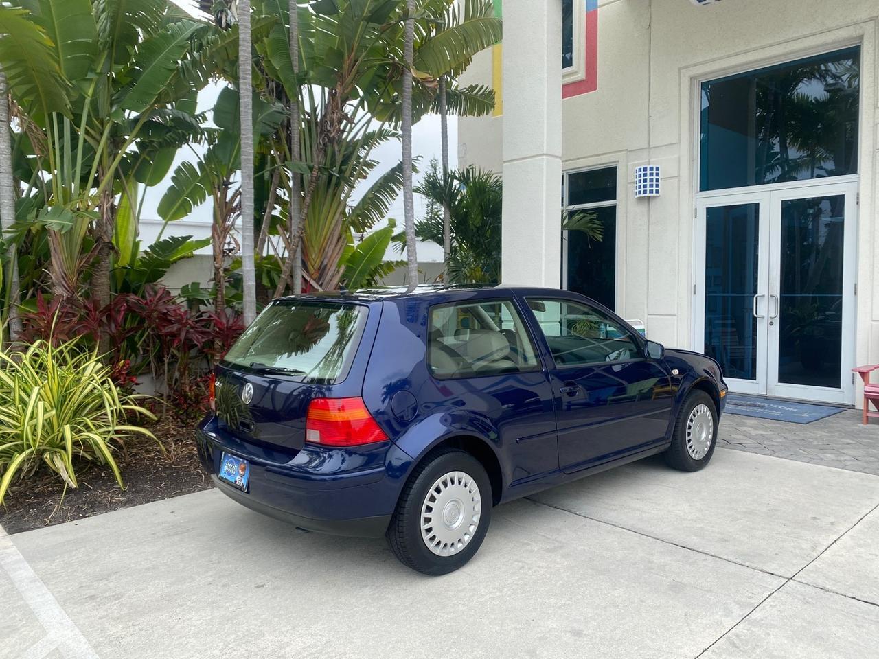 2002 Volkswagen Golf GL LOW MILES 39,298 1 OWNER Pompano Beach FL