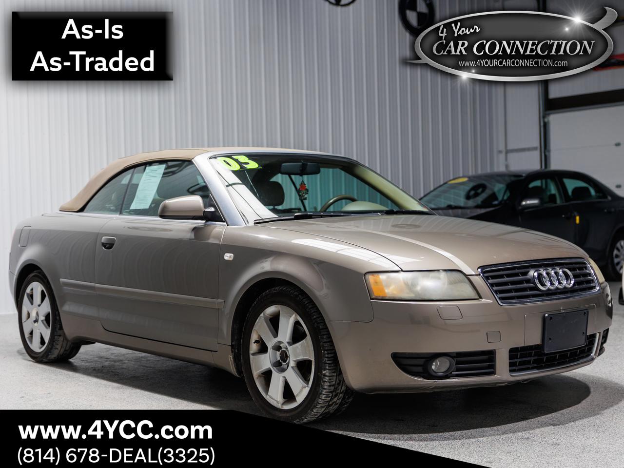 2003 Audi A4 Cranberry PA