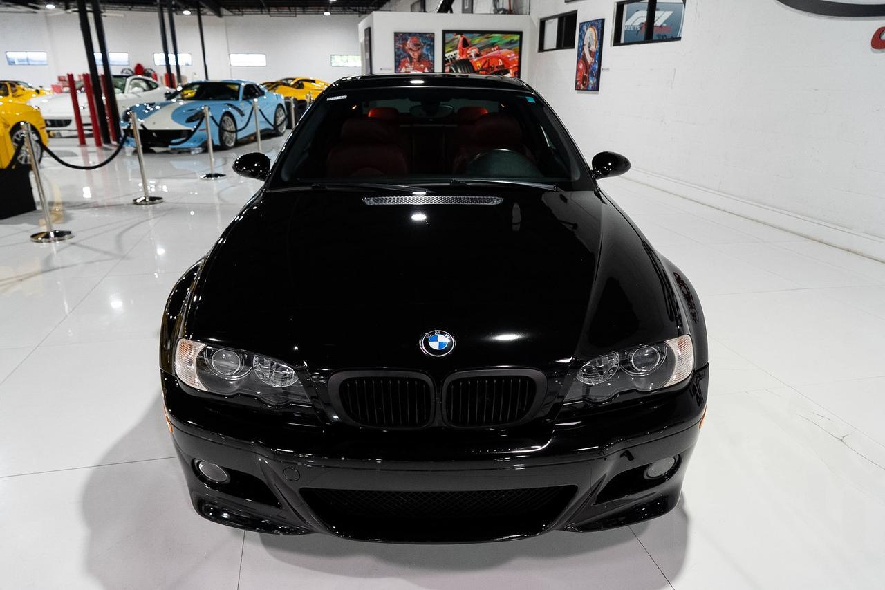 2003 BMW 3 Series M3 6-SPEED MANUAL!! Imola Red leather interior