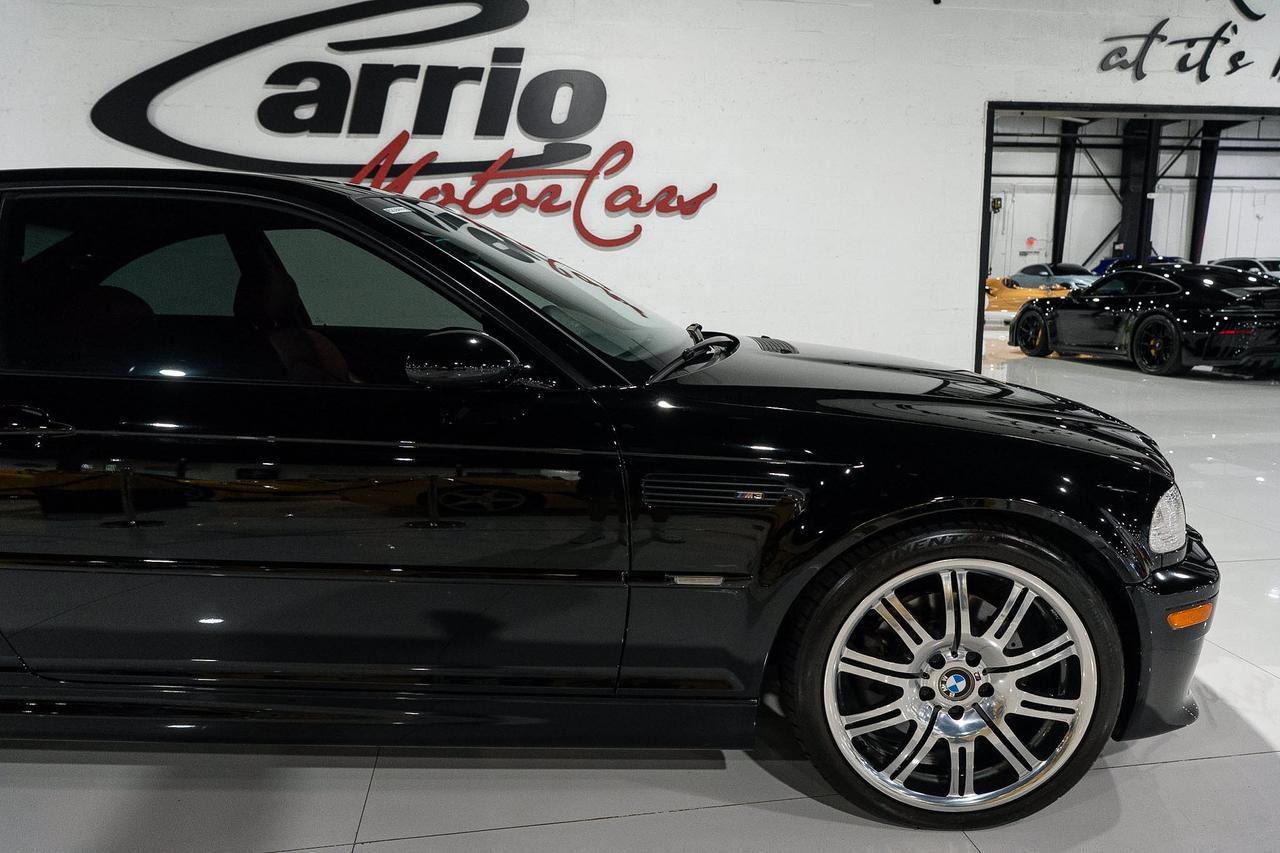 2003 BMW 3 Series M3 6-SPEED MANUAL!! Imola Red leather interior Fort Lauderdale FL