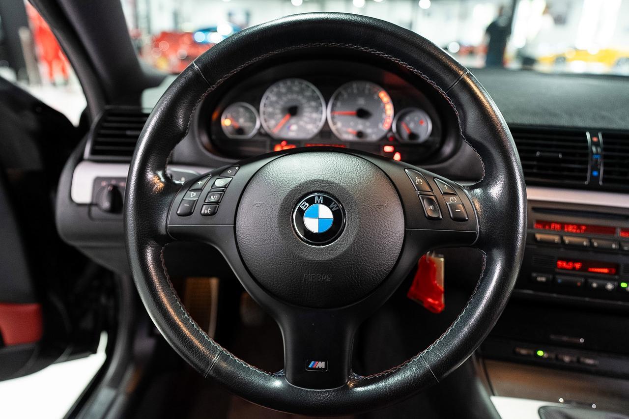 2003 BMW 3 Series M3 6-SPEED MANUAL!! Imola Red leather interior Fort Lauderdale FL