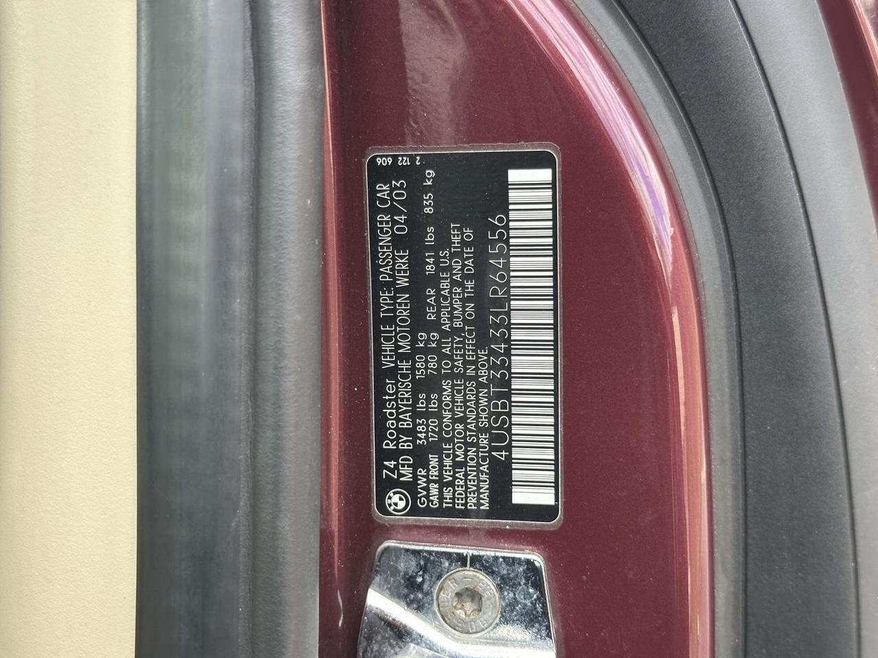 2003 BMW Z4 2.5i Alexandria VA