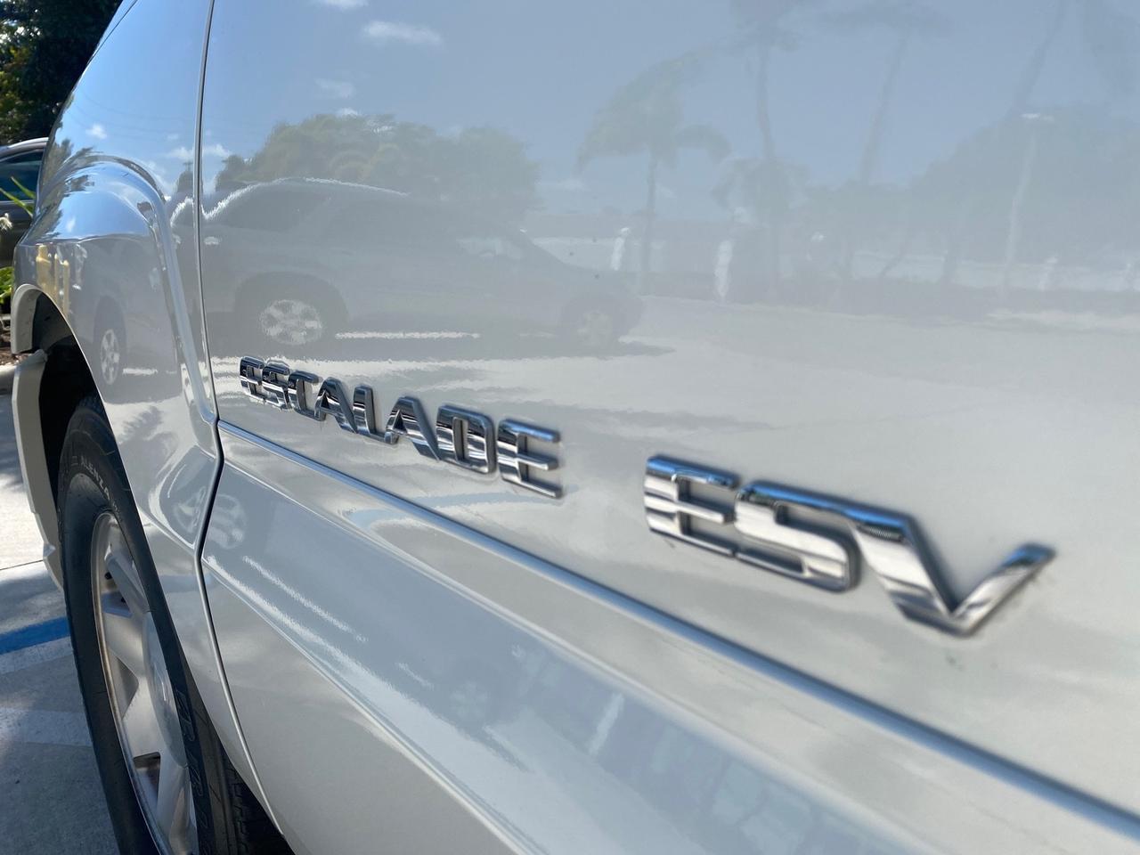 2003 Cadillac Escalade ESV SUV PEARL WHITE 4WD/AWD Pompano Beach FL