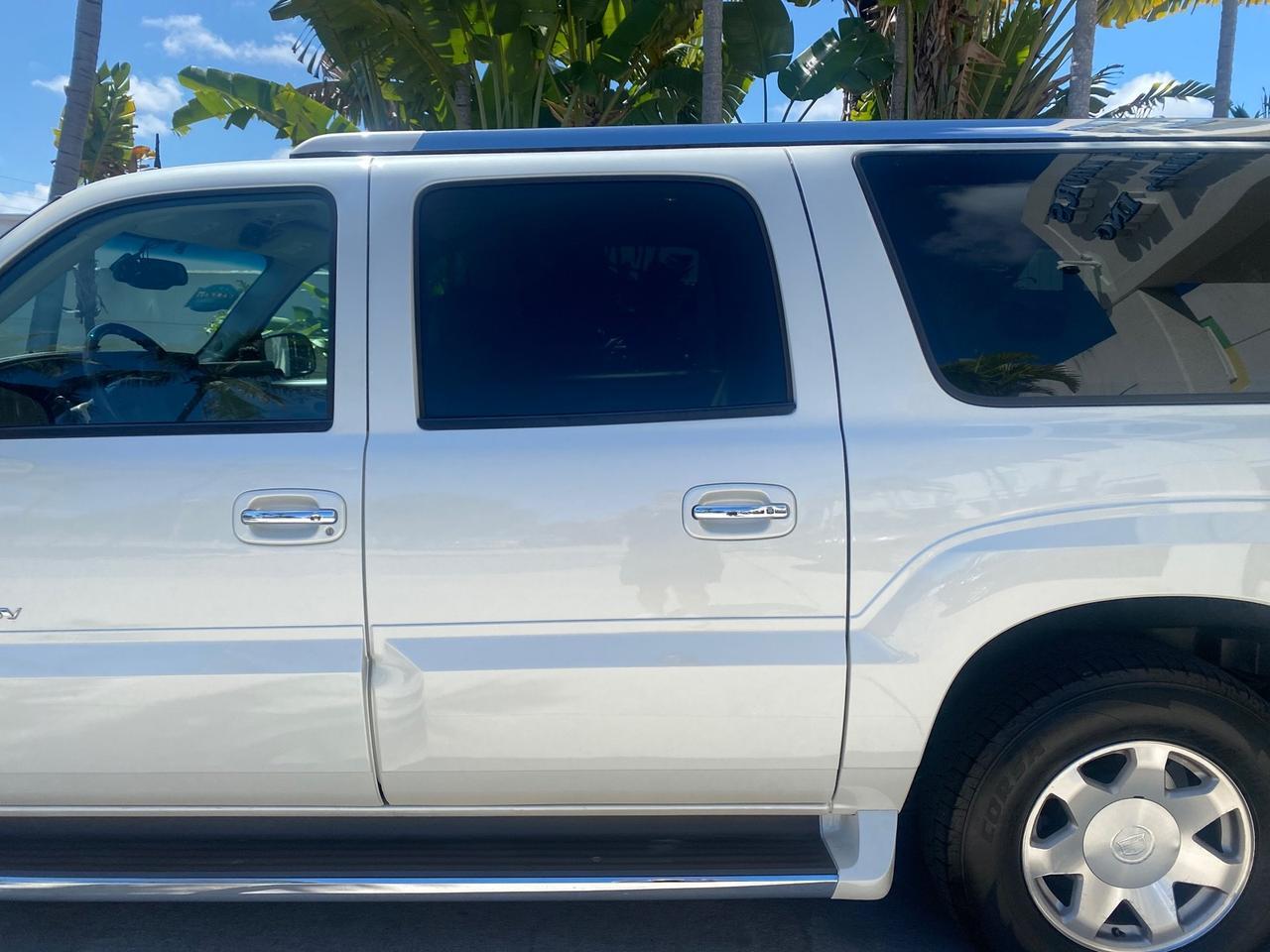 2003 Cadillac Escalade ESV SUV PEARL WHITE 4WD/AWD Pompano Beach FL