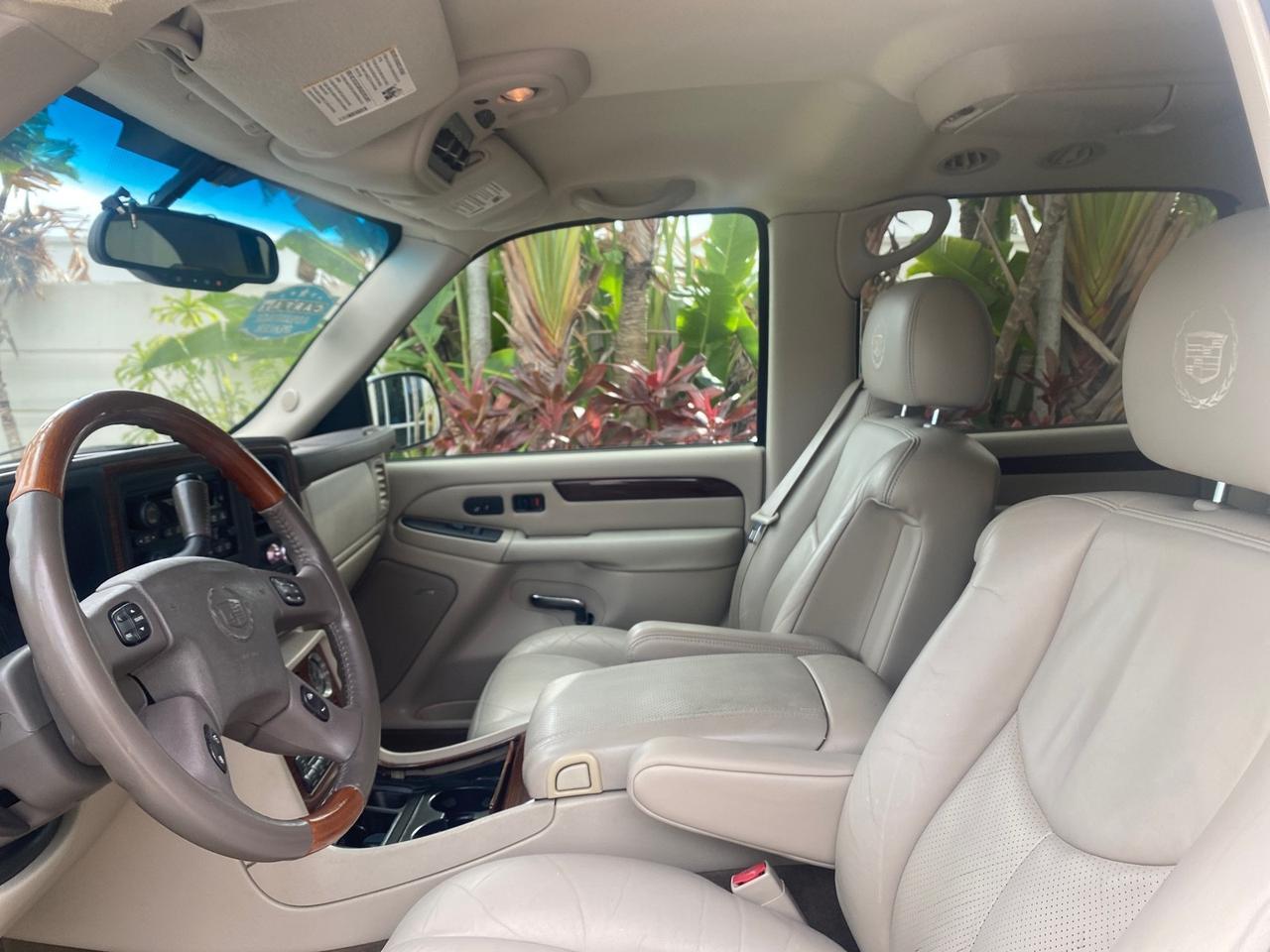 2003 Cadillac Escalade ESV SUV PEARL WHITE 4WD/AWD Pompano Beach FL