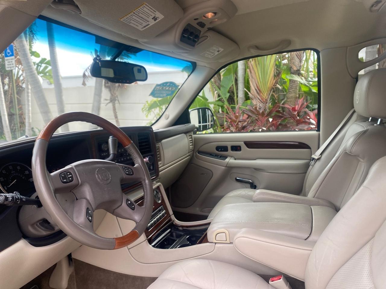 2003 Cadillac Escalade ESV SUV PEARL WHITE 4WD/AWD Pompano Beach FL