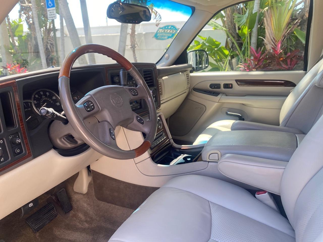 2003 Cadillac Escalade ESV SUV PEARL WHITE 4WD/AWD Pompano Beach FL