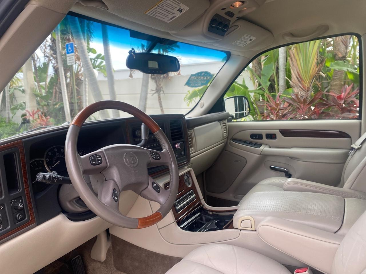 2003 Cadillac Escalade ESV SUV PEARL WHITE 4WD/AWD Pompano Beach FL