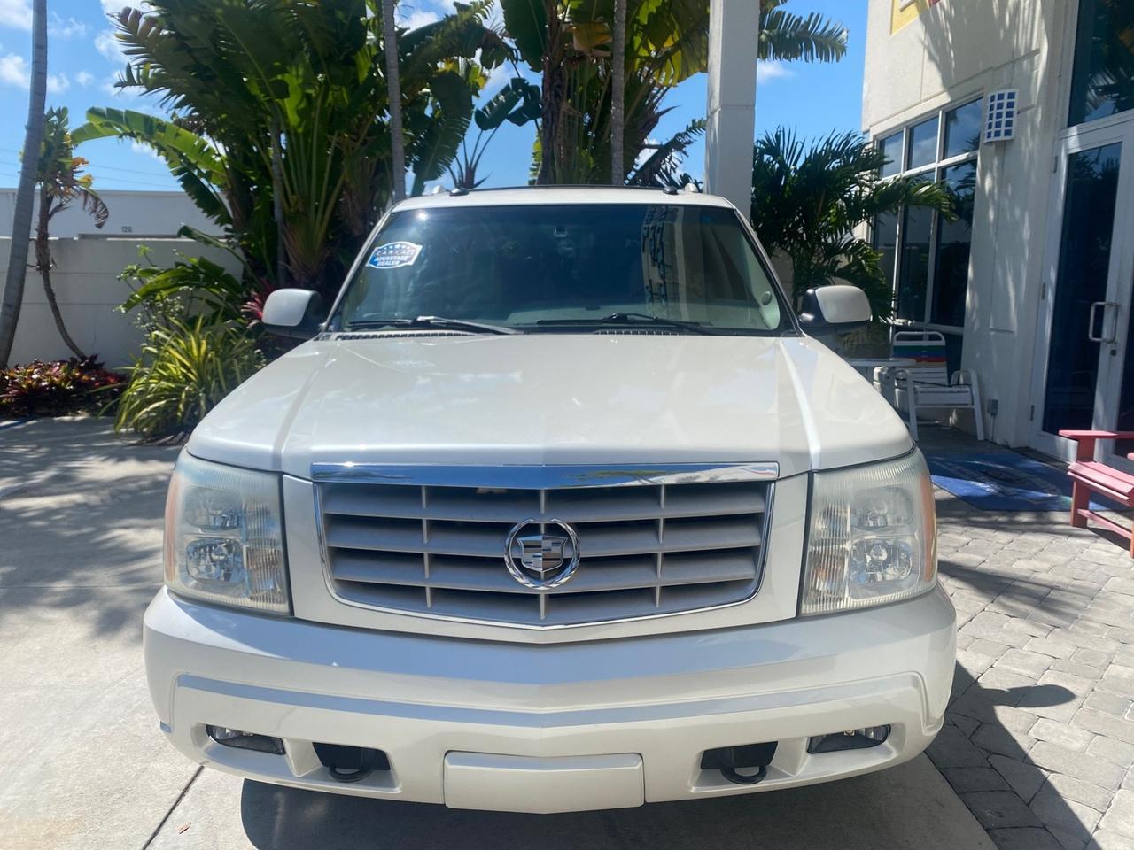 2003 Cadillac Escalade ESV SUV PEARL WHITE 4WD/AWD