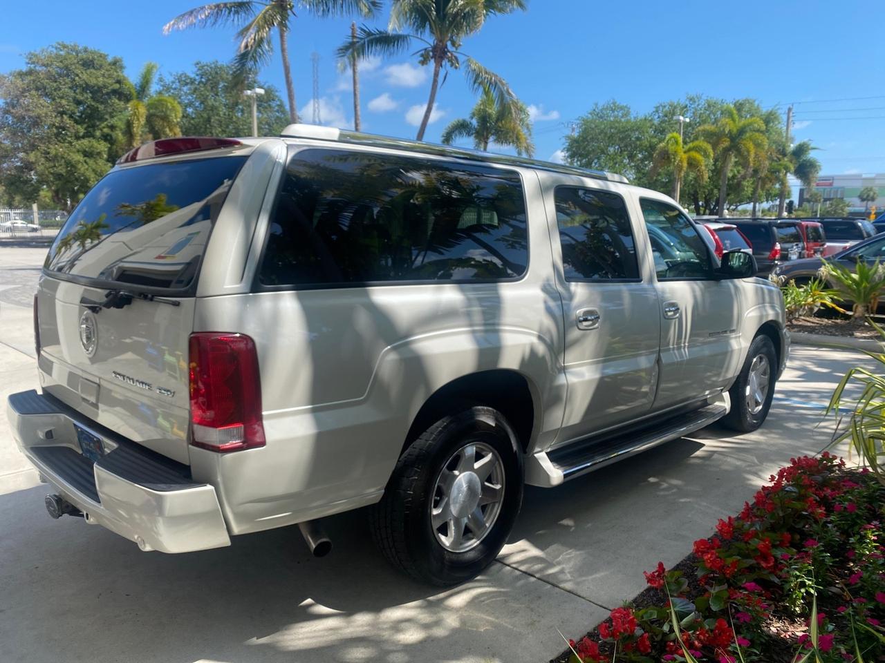 2003 Cadillac Escalade ESV SUV PEARL WHITE 4WD/AWD Pompano Beach FL