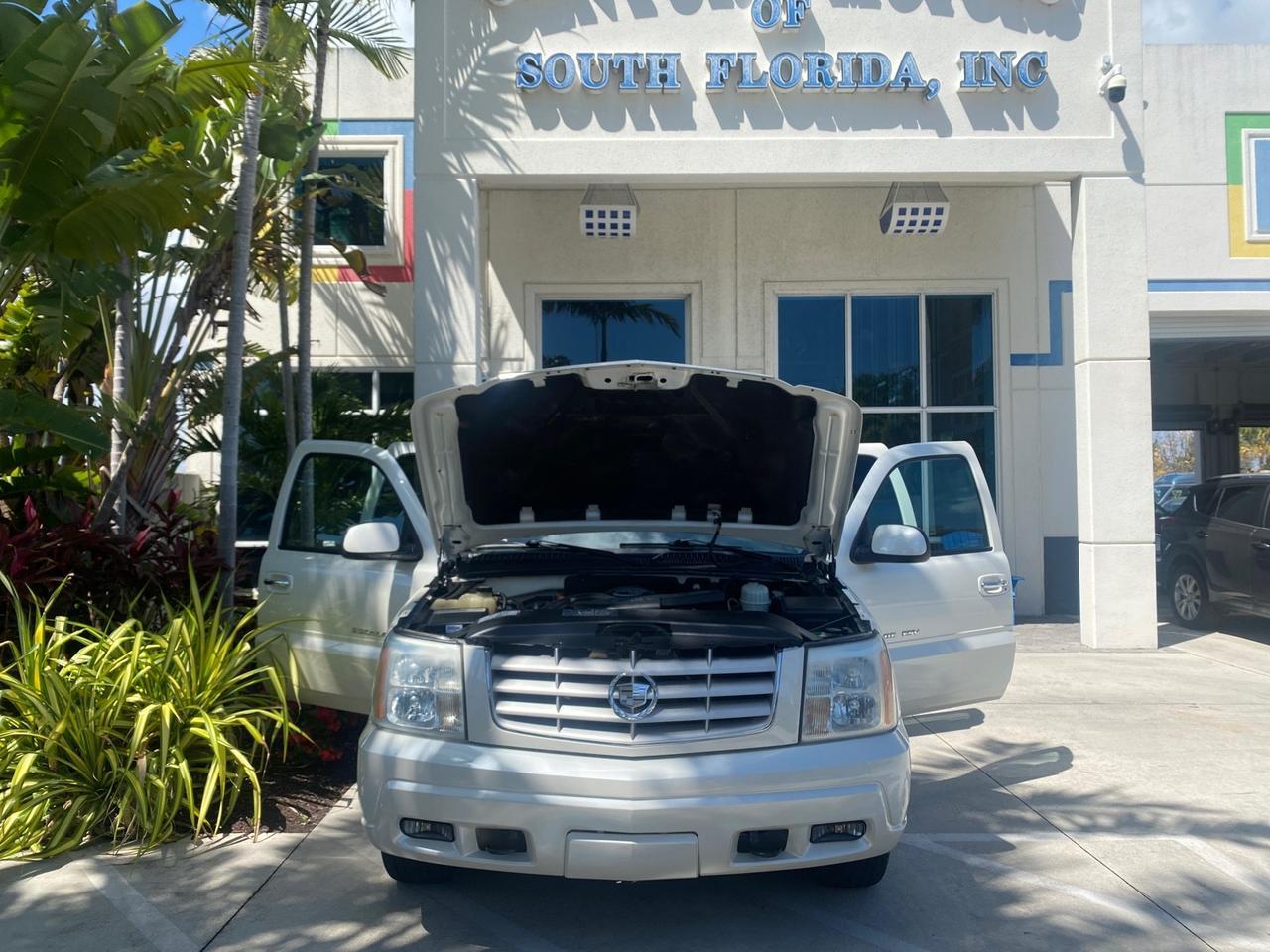 2003 Cadillac Escalade ESV SUV PEARL WHITE 4WD/AWD Pompano Beach FL