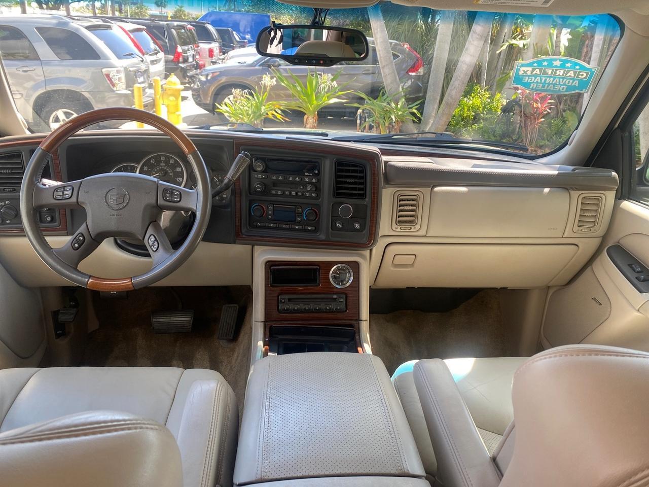 2003 Cadillac Escalade ESV SUV PEARL WHITE 4WD/AWD Pompano Beach FL