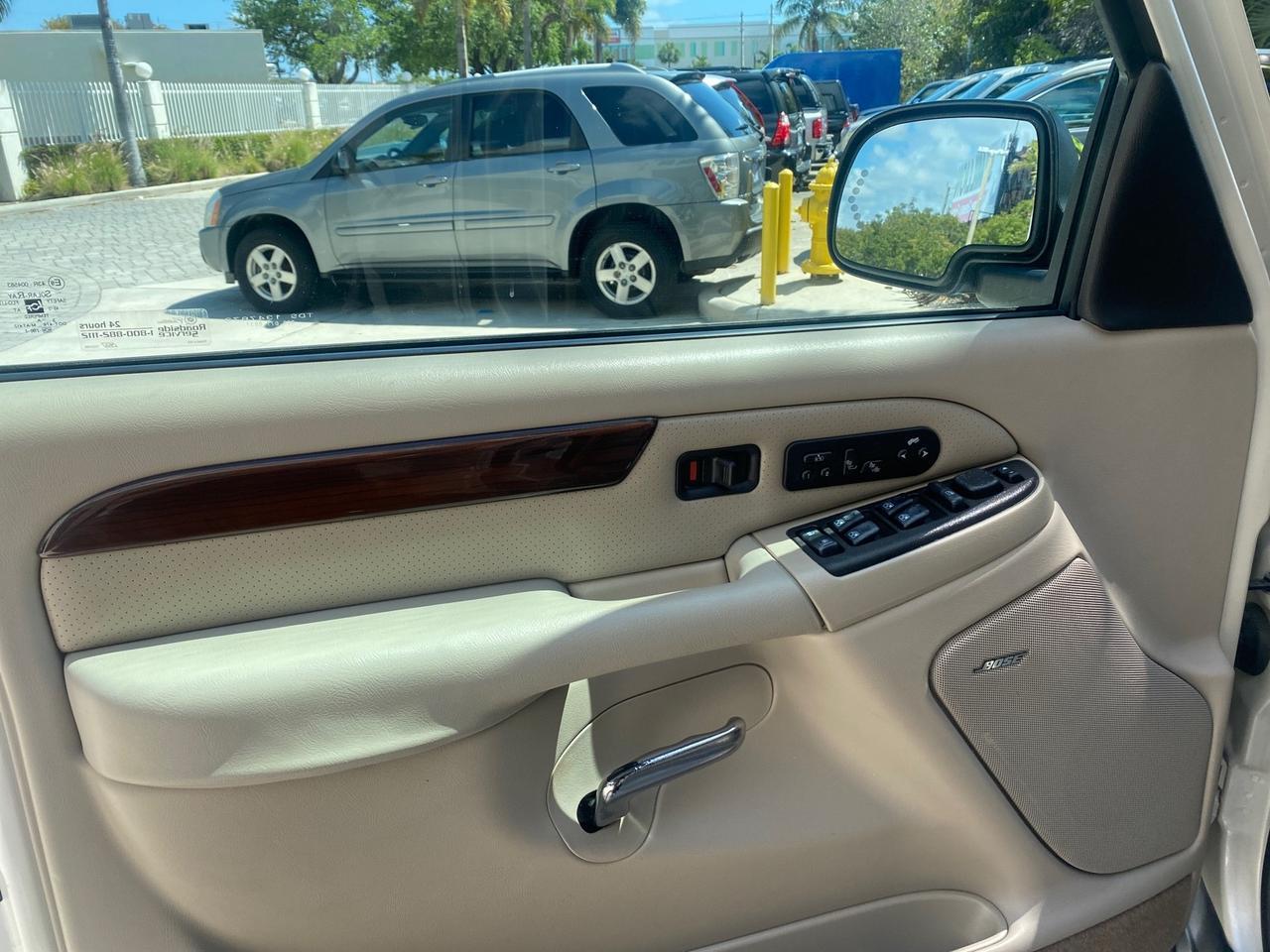 2003 Cadillac Escalade ESV SUV PEARL WHITE 4WD/AWD Pompano Beach FL