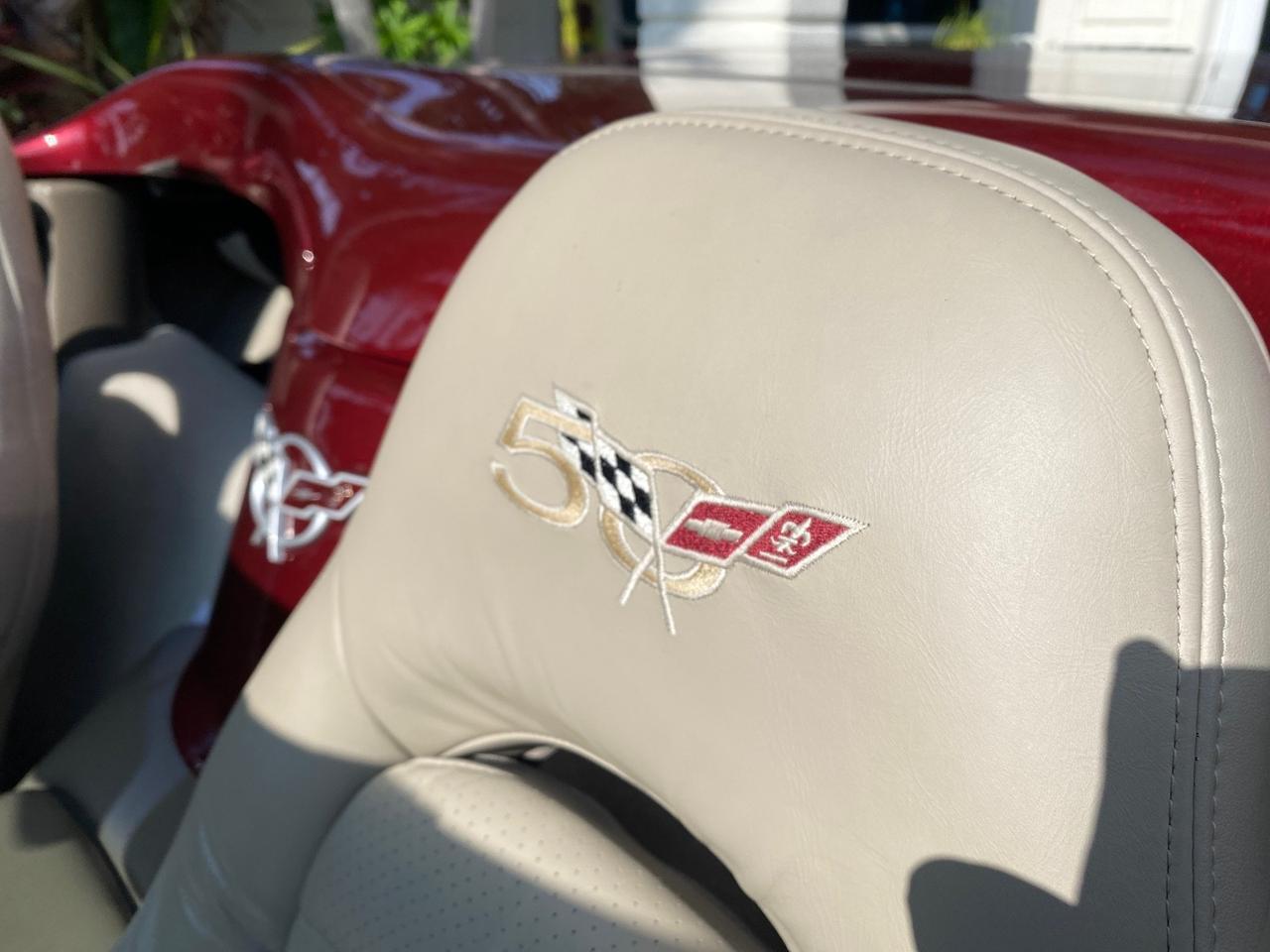 2003 Chevrolet Corvette 50TH CONVERTIBLE LOW MILES 6,742 Pompano Beach FL
