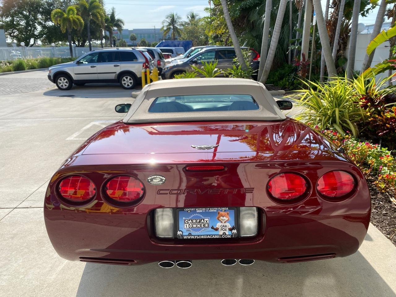 2003 Chevrolet Corvette 50TH CONVERTIBLE LOW MILES 6,742 Pompano Beach FL